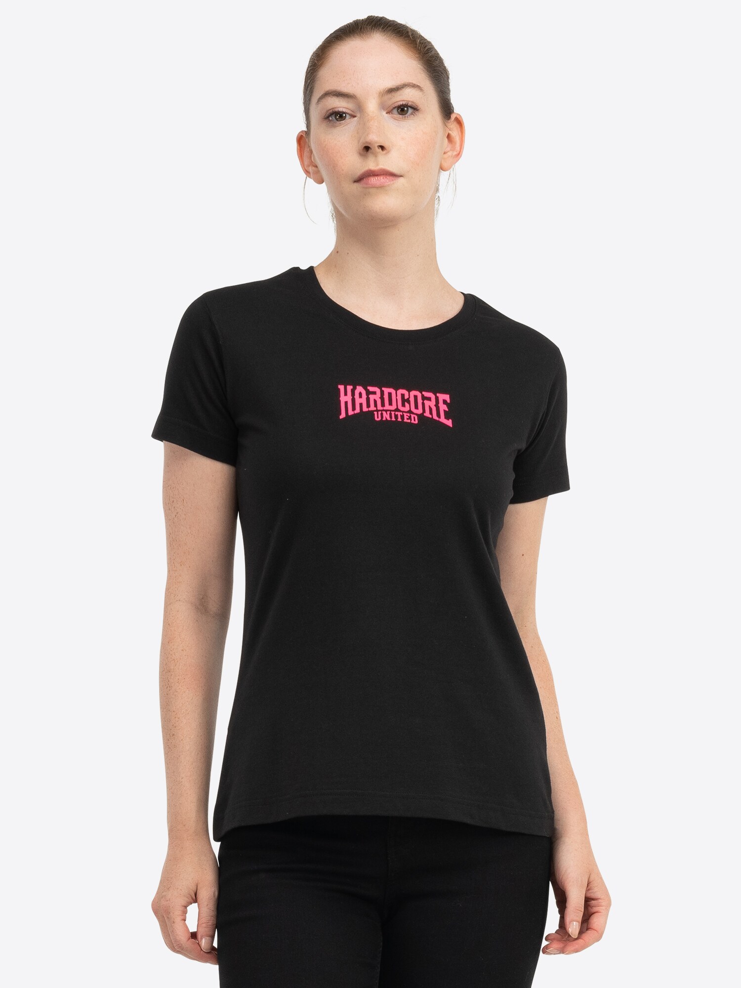 Hardcore United Frauen T-Shirt GIRLY SKULL