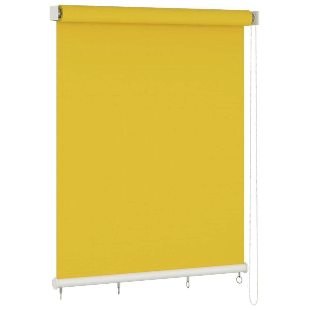 Store roulant d'extérieur 220x140 cm jaune