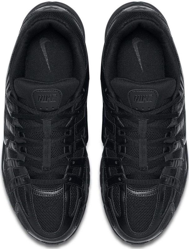 Nike - P-6000 - Sportschoenen - Zwart - Leer en Mesh