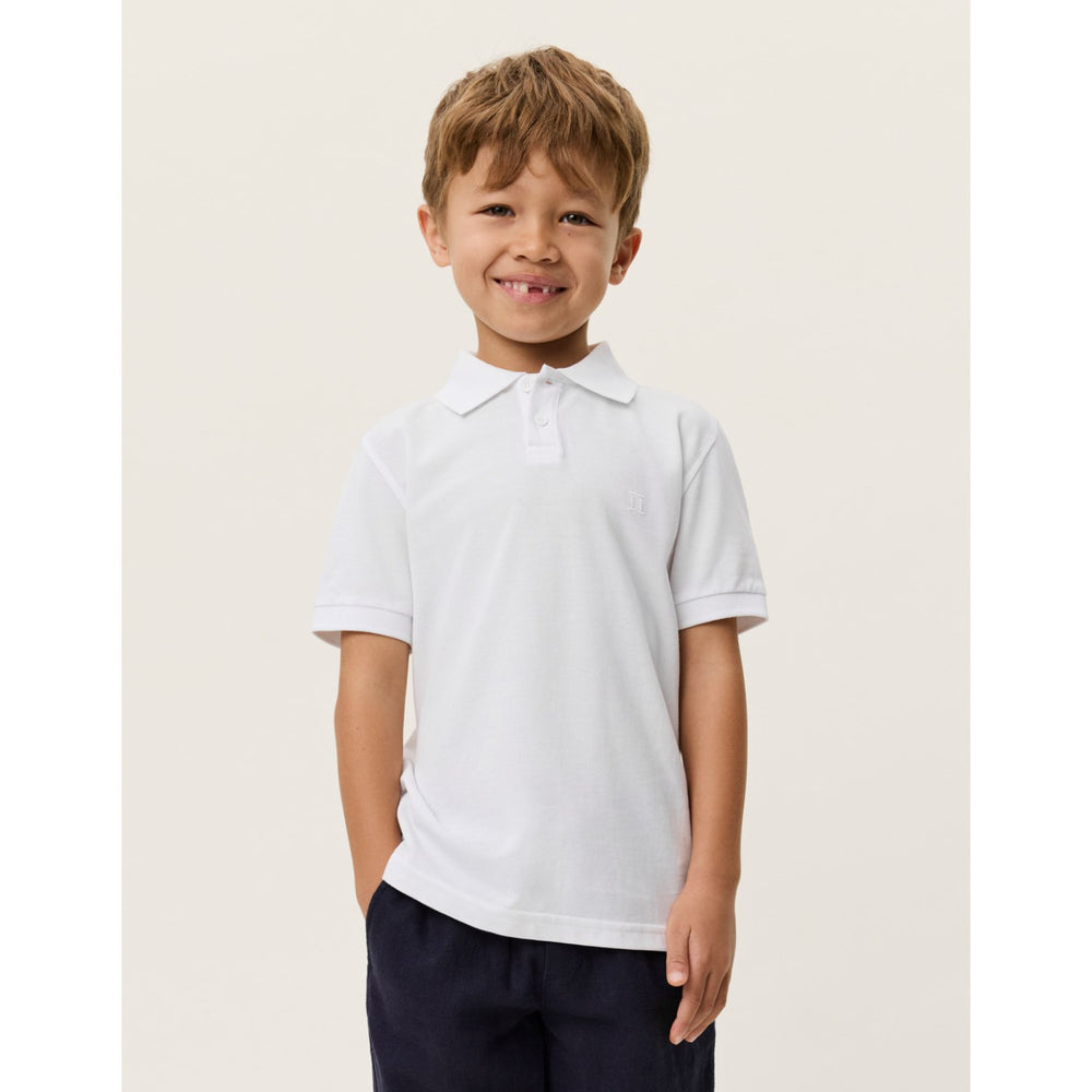 Køb Les Deux Kids White Pique Polo
