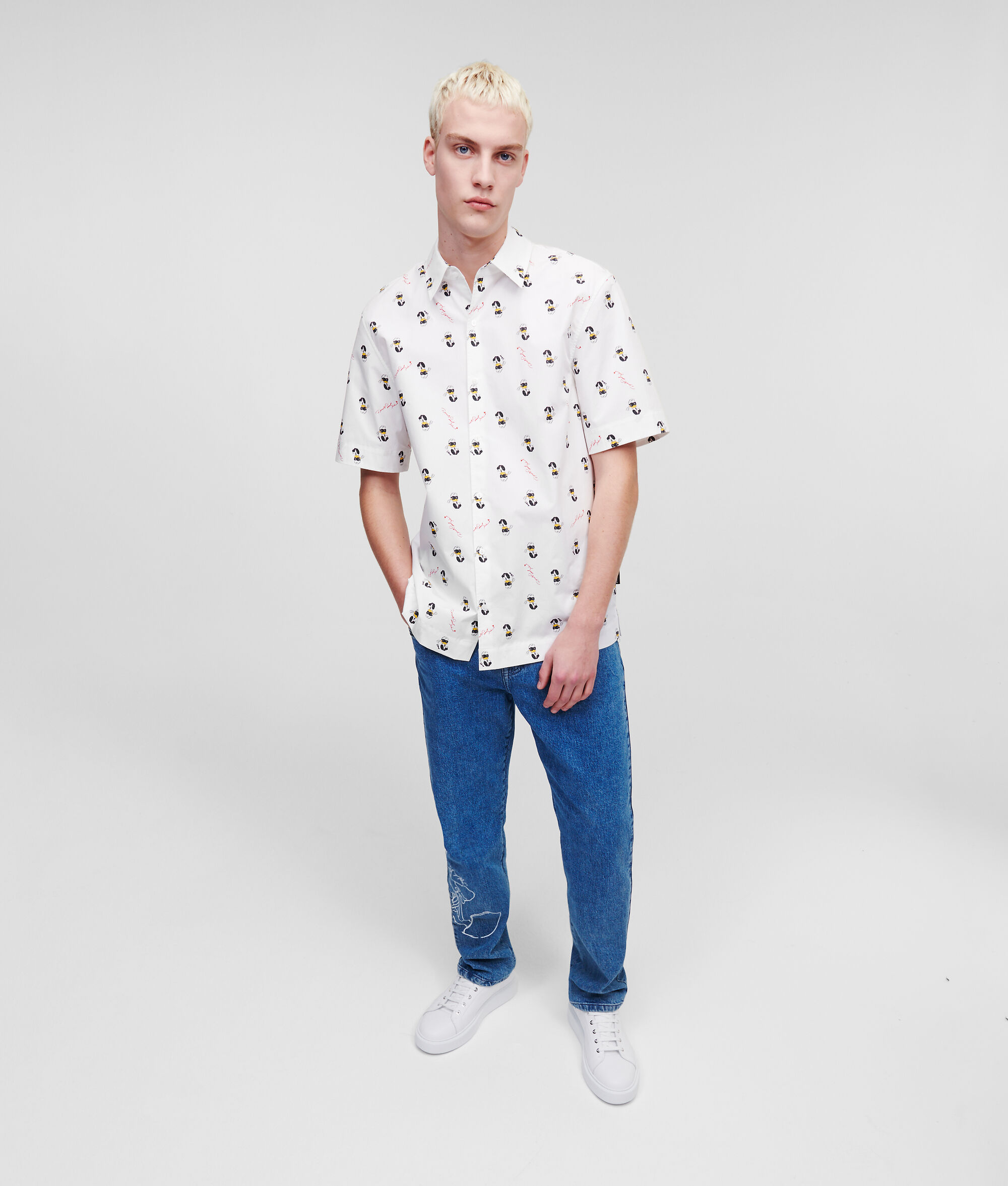 CHEMISE À MANCHES COURTES DS x KARL LAGERFELD