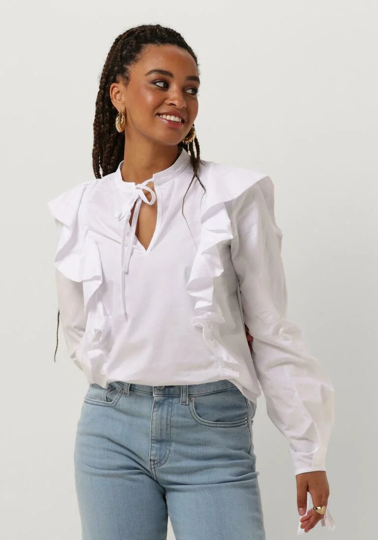 SILVIAN HEACH witte silvian heach blouse gpp24380bl