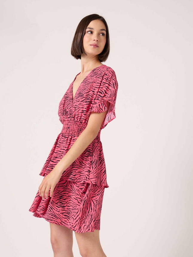 Robe imprimé tigré