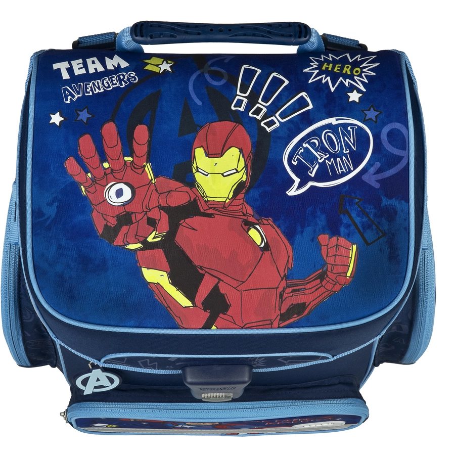 Scooli EasyFit Schulranzen - Set Avengers