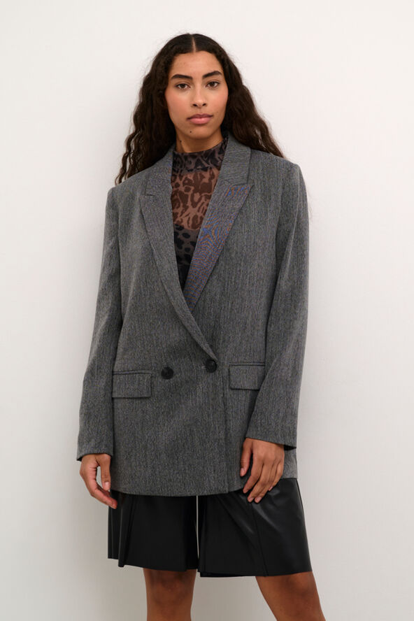 Kaffe KAjosie Blazer Grey melange
