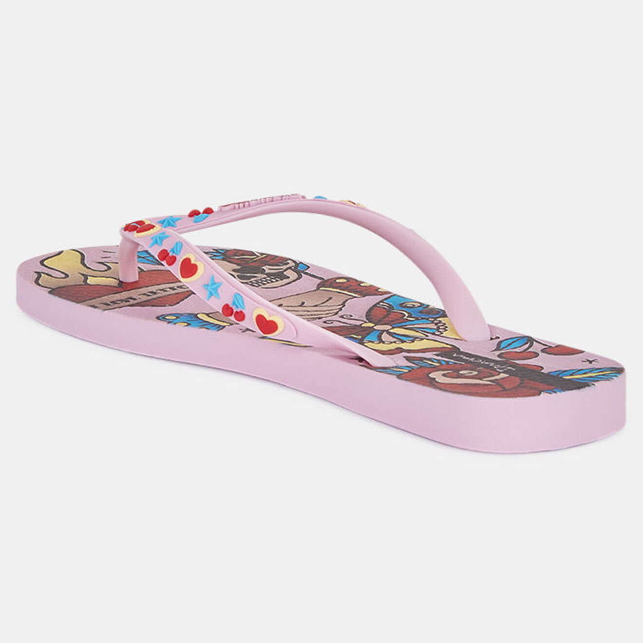 Ipanema Tongs Igual Tattoo en matière recyclée rose/multicolore