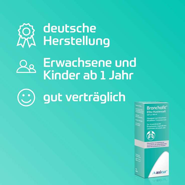 Bronchofit Efeu-Hustensaft, 100 ml