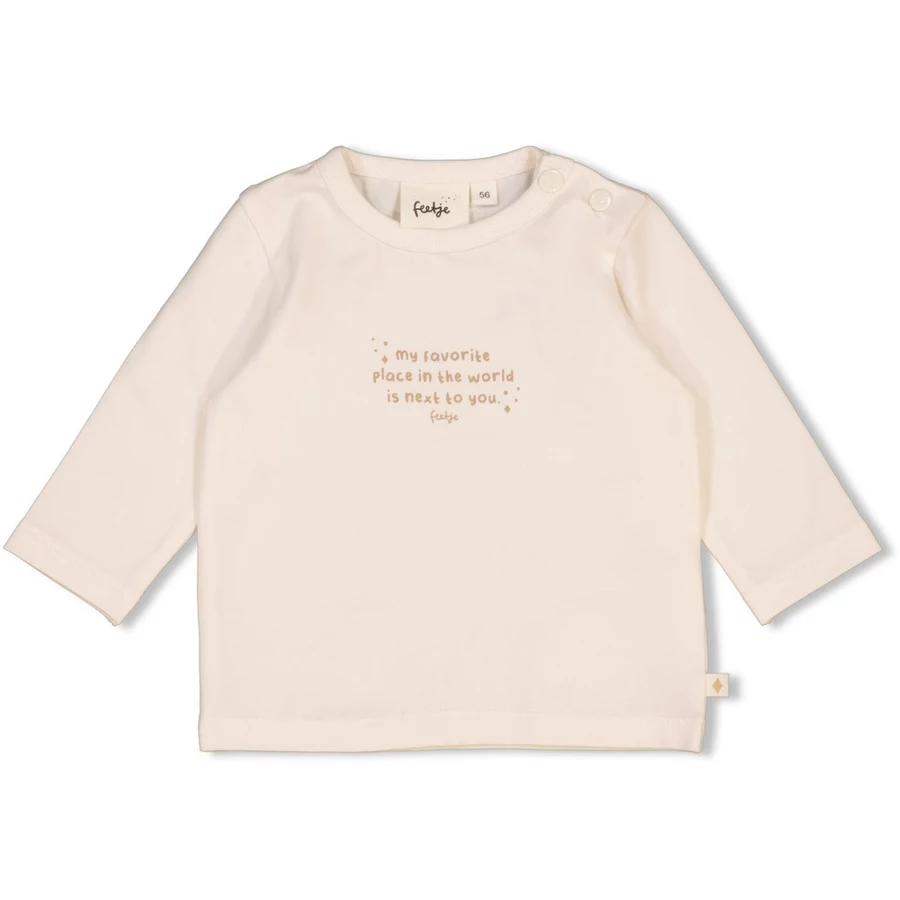 Feetje Langarmshirt The Magic is in You Offwhite
