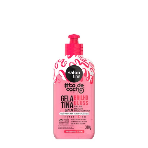Salon Line #TODECACHO Gelatina Brilho Gloss Intenso 310g