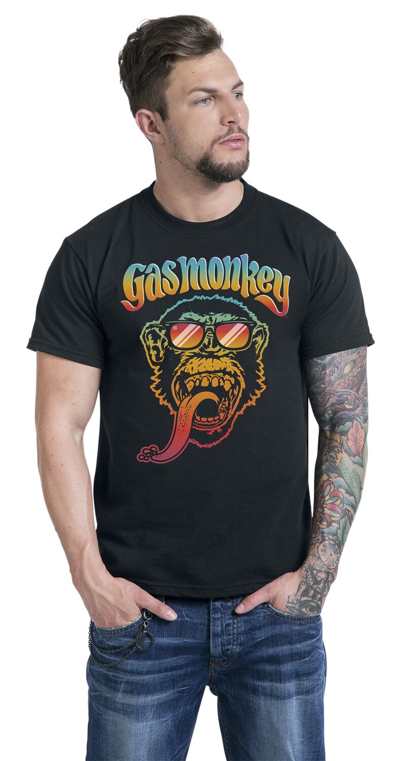 Gas Monkey Garage T-Shirt Manches courtes
