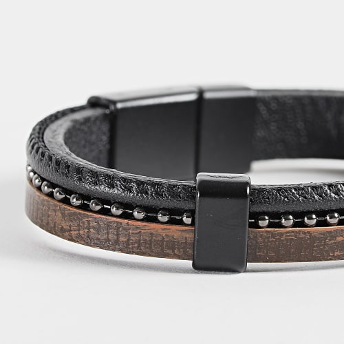 Bracelet Noir Marron
