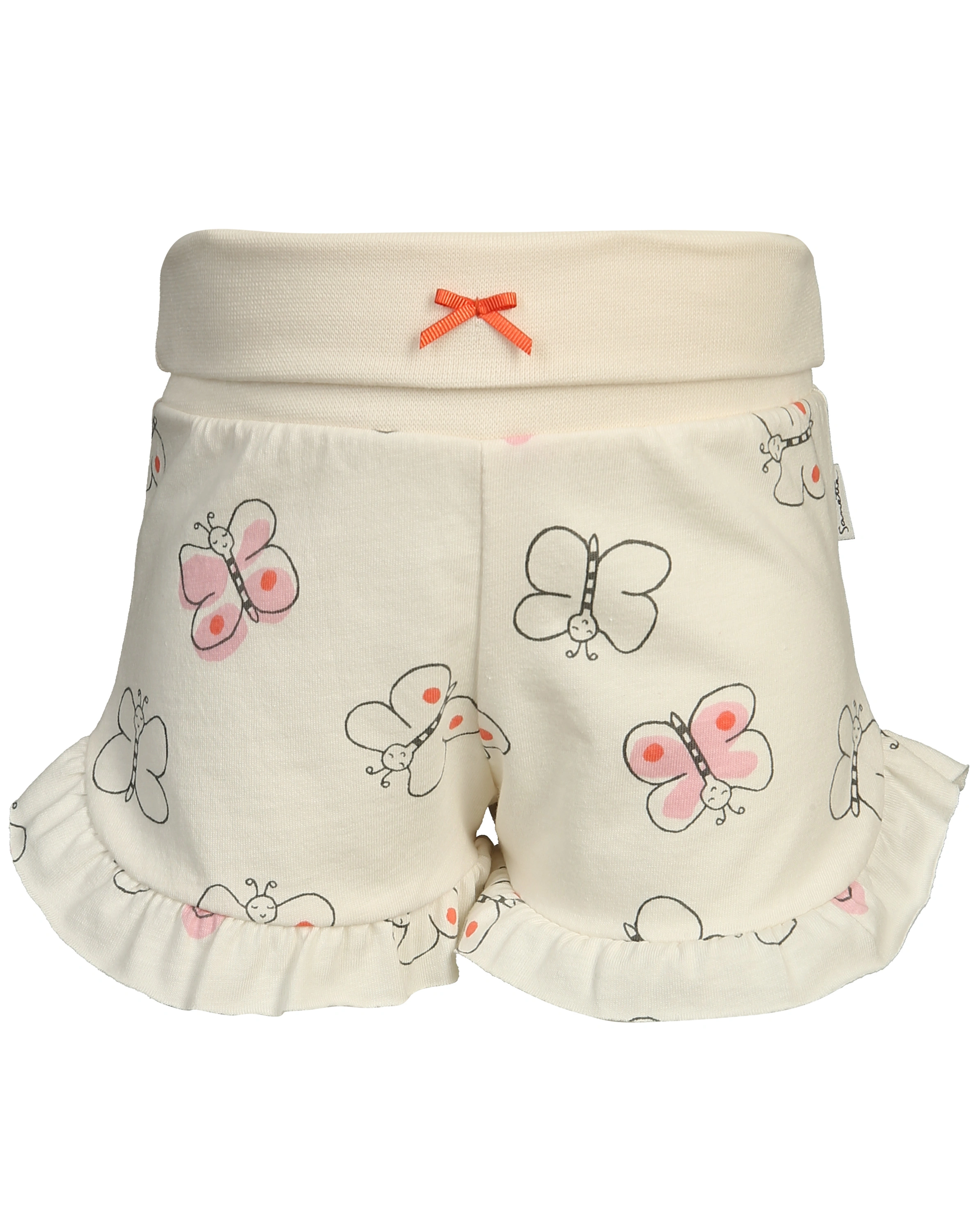 Shorts LOVELY SCHMETTERLING in white whisper