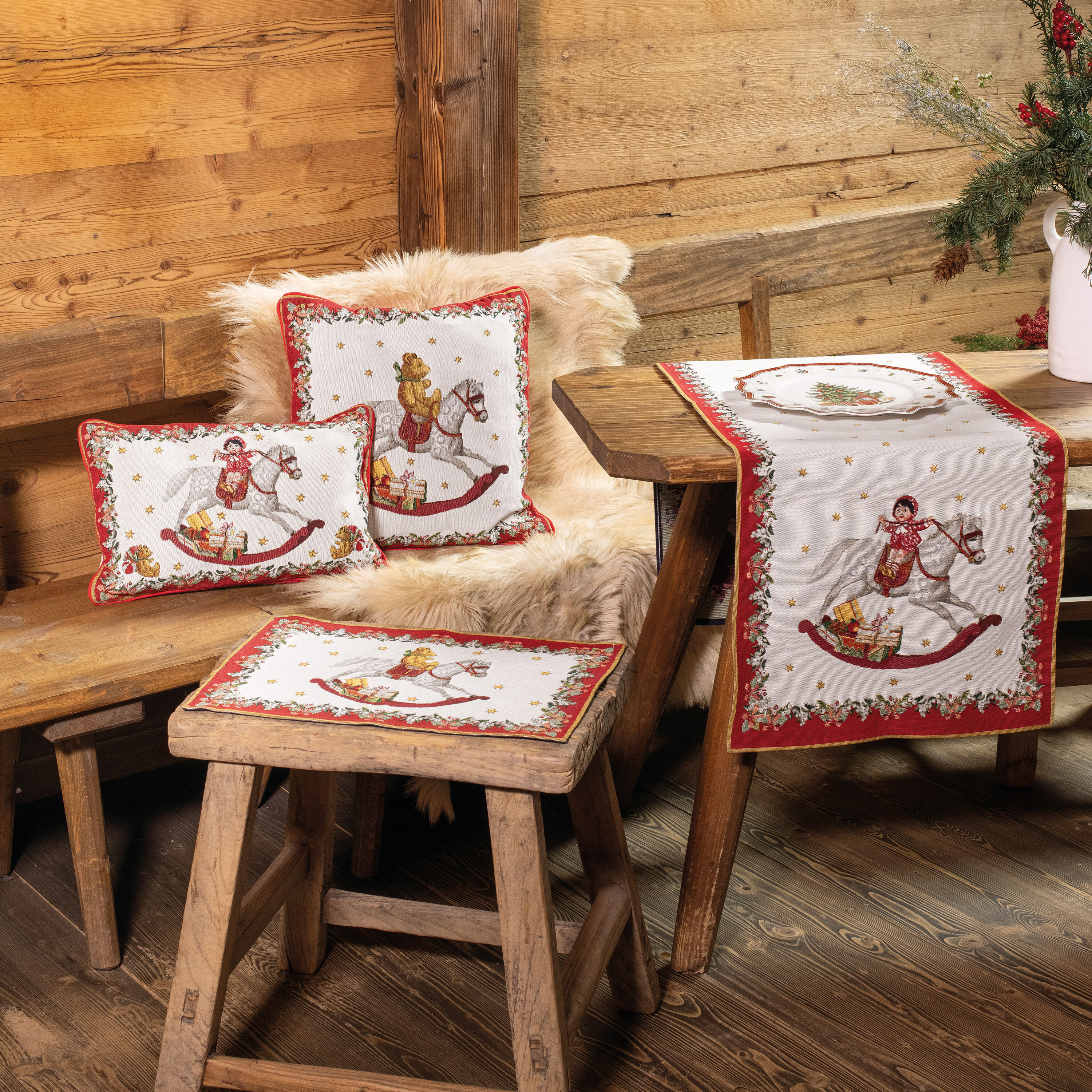 Toy's Fantasy Table runner Multi-colored, 0.1'' x 19.3'' x 0.1''