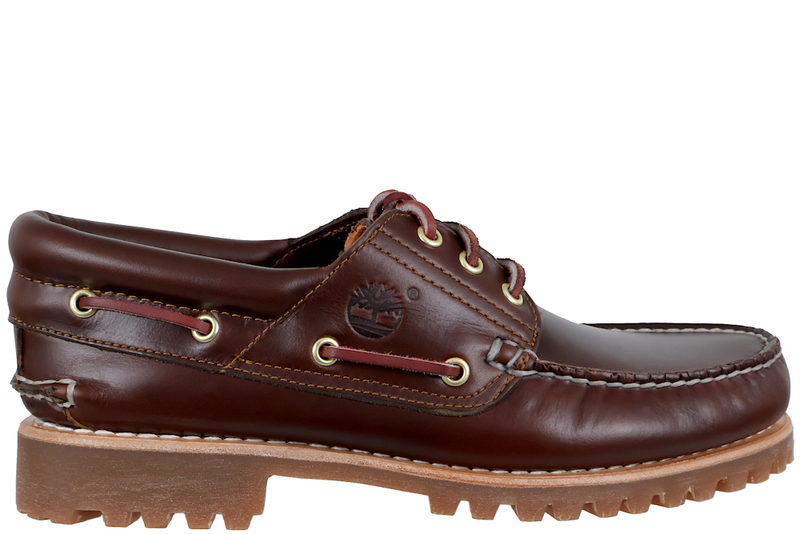 TIMBERLAND AUTHENTIC BOAT SHOES DARK BROWN SUEDE