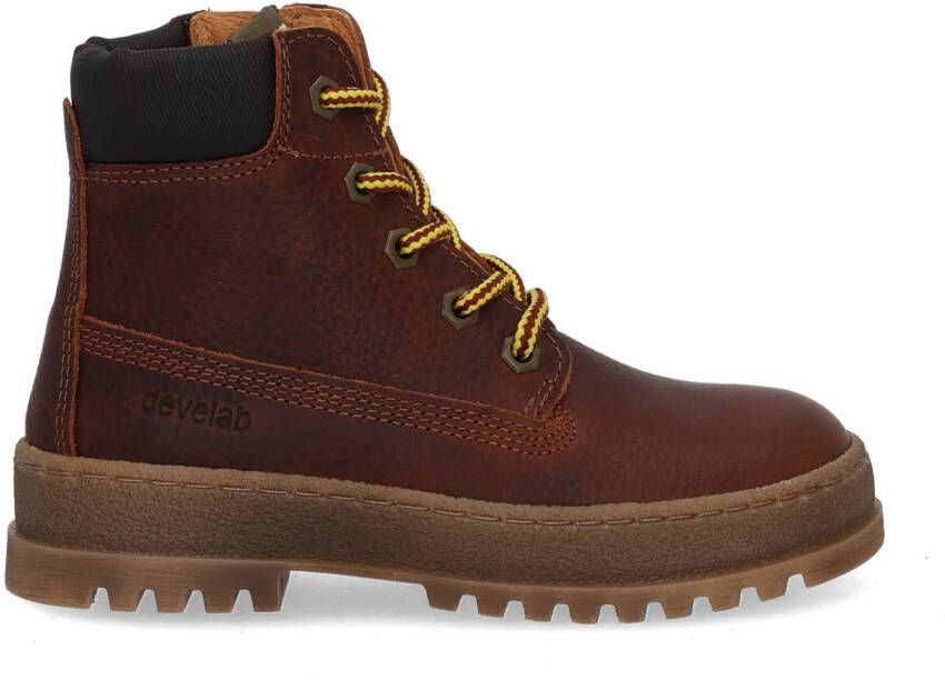 Develab 45383 Boots Jongens Cognac