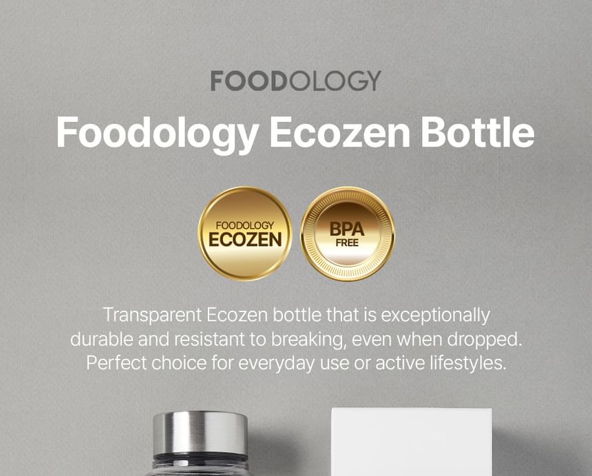FOODOLOGY - Fles - 4 kleuren