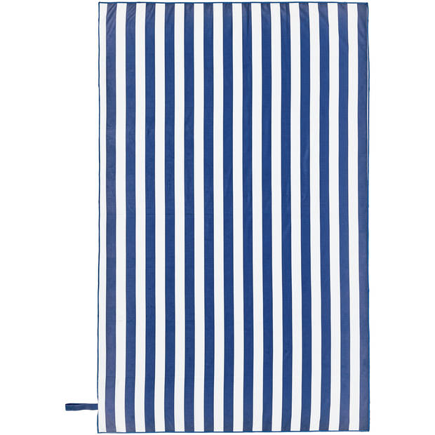 Blokker Microvezel Handdoek Stripe