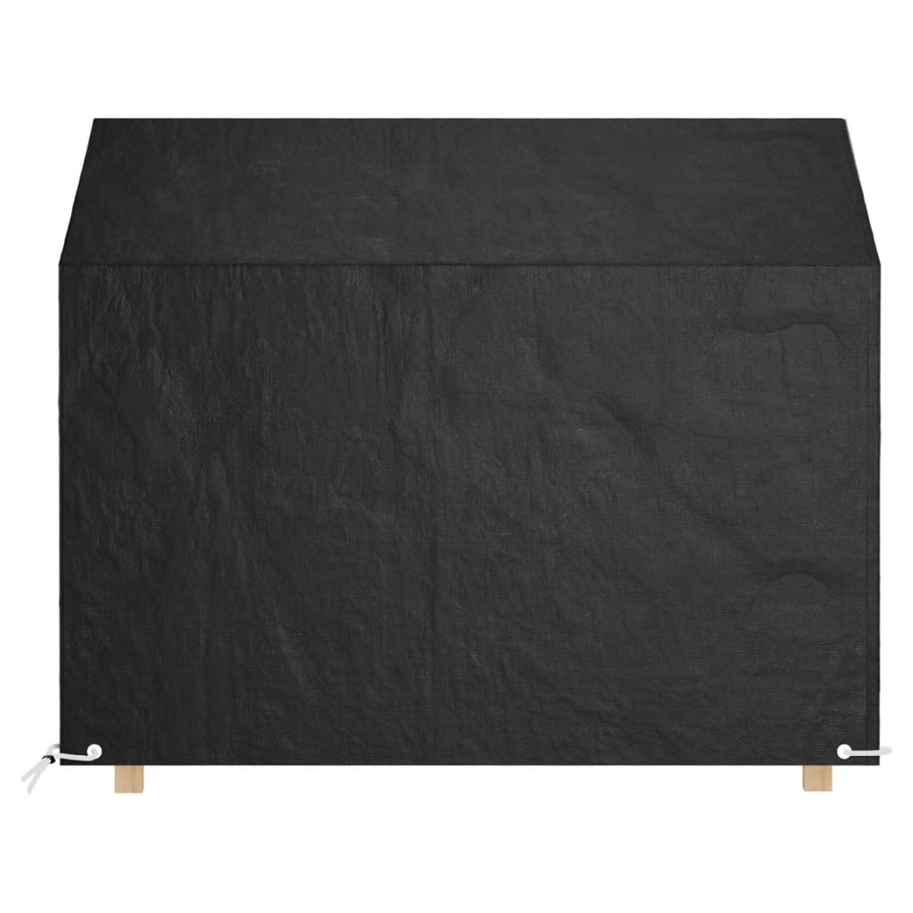 Housse de banc de jardin 8 œillets 160x70x70/88 cm polyéthylène
