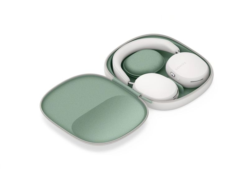 Sonos Wireless Over-Ear-Kopfhörer Ace Weiss Kabellose Kopfhörer mit Geräuschunterdrückung, Aware-Modus, 3D-Audio und mehr