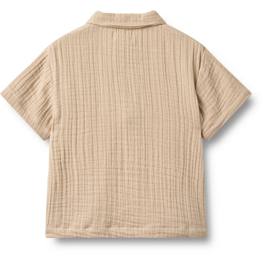 Køb Wheat Warm Sand Sæt Skjorte S/S & Shorts Svend
