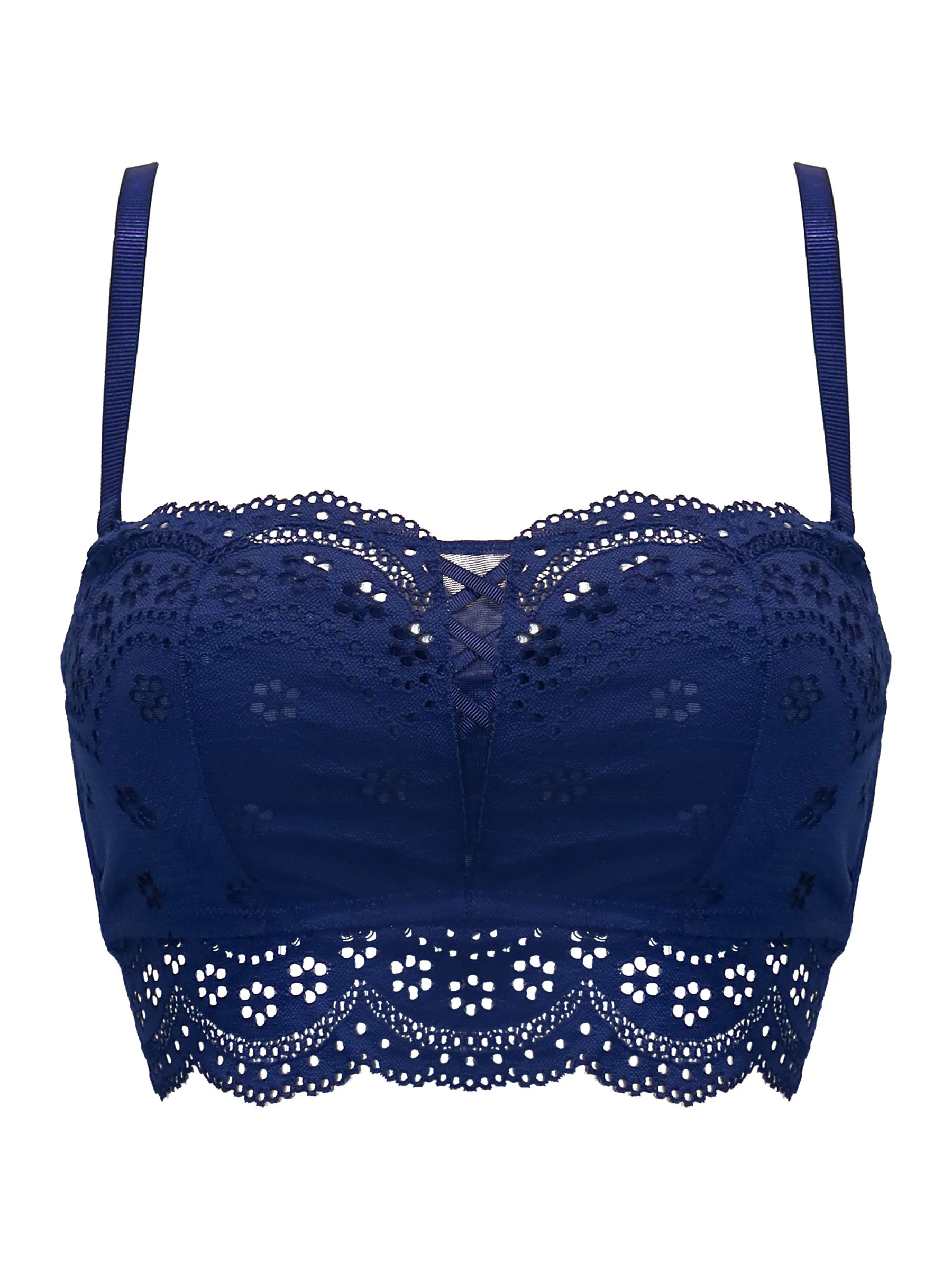 Blauw - Pour Moi Swoon beugelbustierbeha