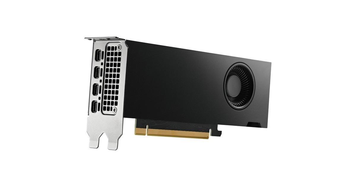 PNYNVIDIA RTX 4000 SFF Ada Generation grafische kaart  (4x Mini DisplayPort, Retail)