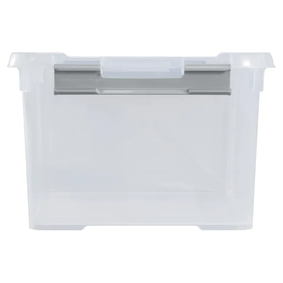 Curver Handy  Opbergbox - 15L - 4 stuks - Transparant met deksel