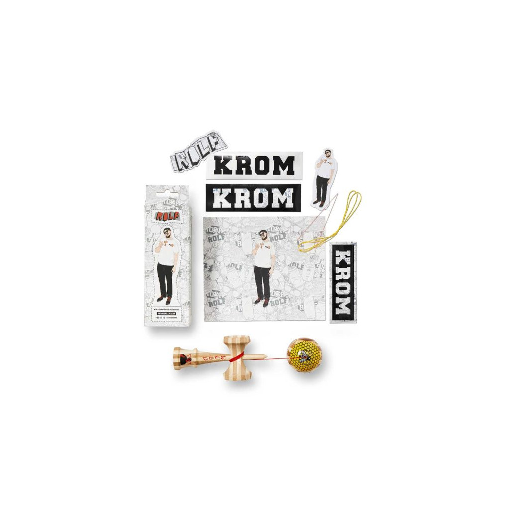 Kendama Krom DJ Pro Mod Bambou - Rolf