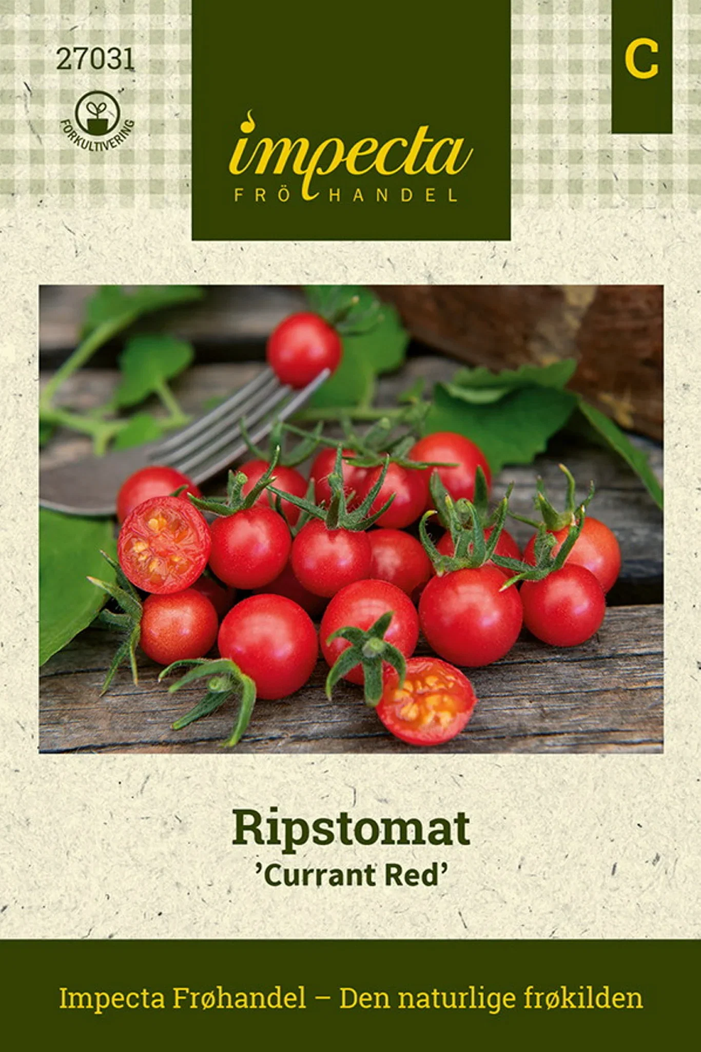Solanum pimpinellifolium 'Currant Red' Ripstomat 'Currant Red'