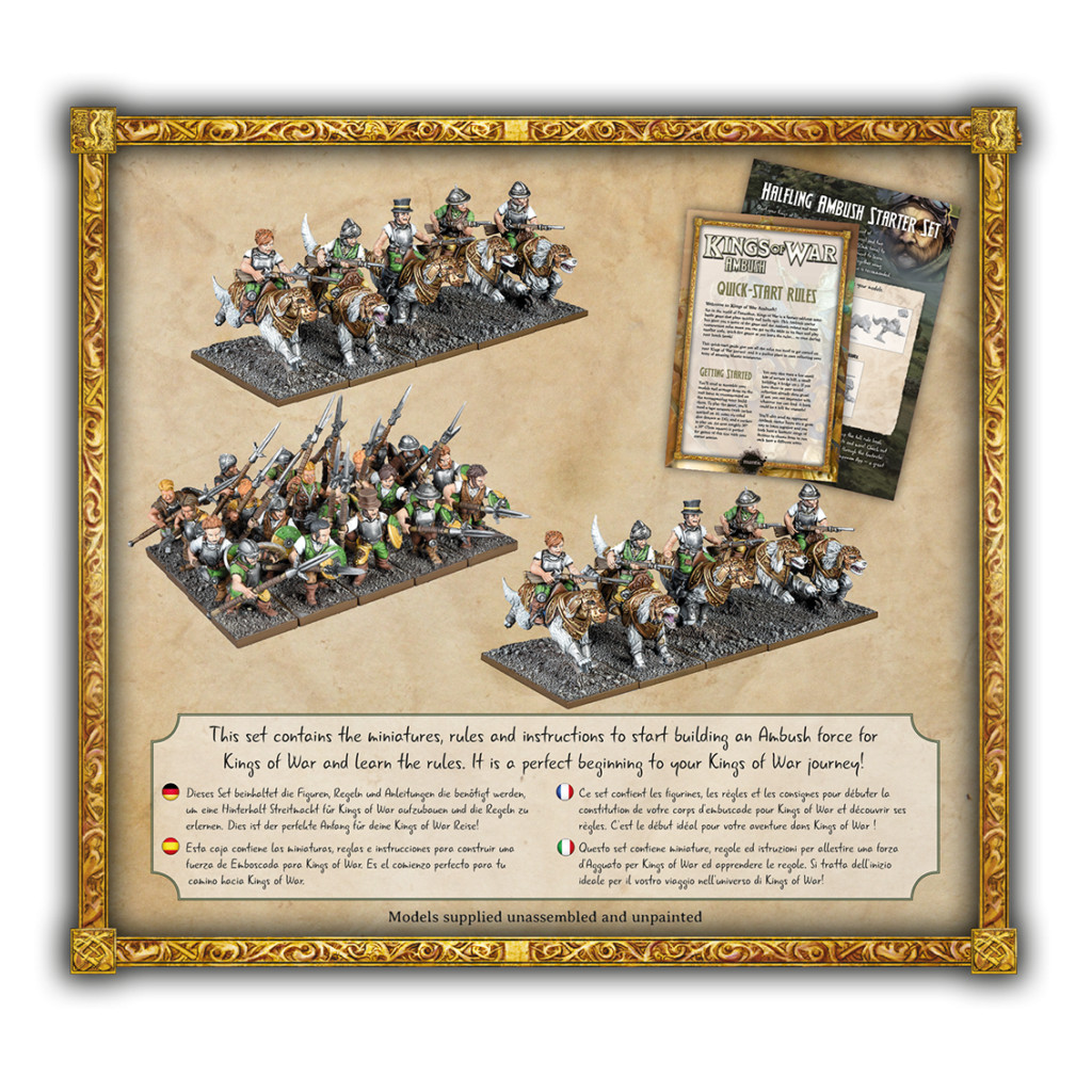 Kings of War - Ambush - Starter Set Halflings