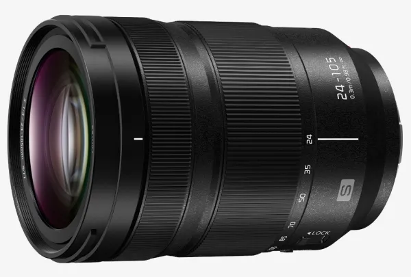 Panasonic Lumix S S-R24105 - Zoomobjektiv - 24 mm - 105 mm - f/4.0 Macro O.I.S. - L-Mount - til Leica SL2, SL2-S; Leica CL; Panasonic Lumix DC-BS1H, S1, S1R, S1H, S5, S5M2, S5M2X; Sigma fp, fp L