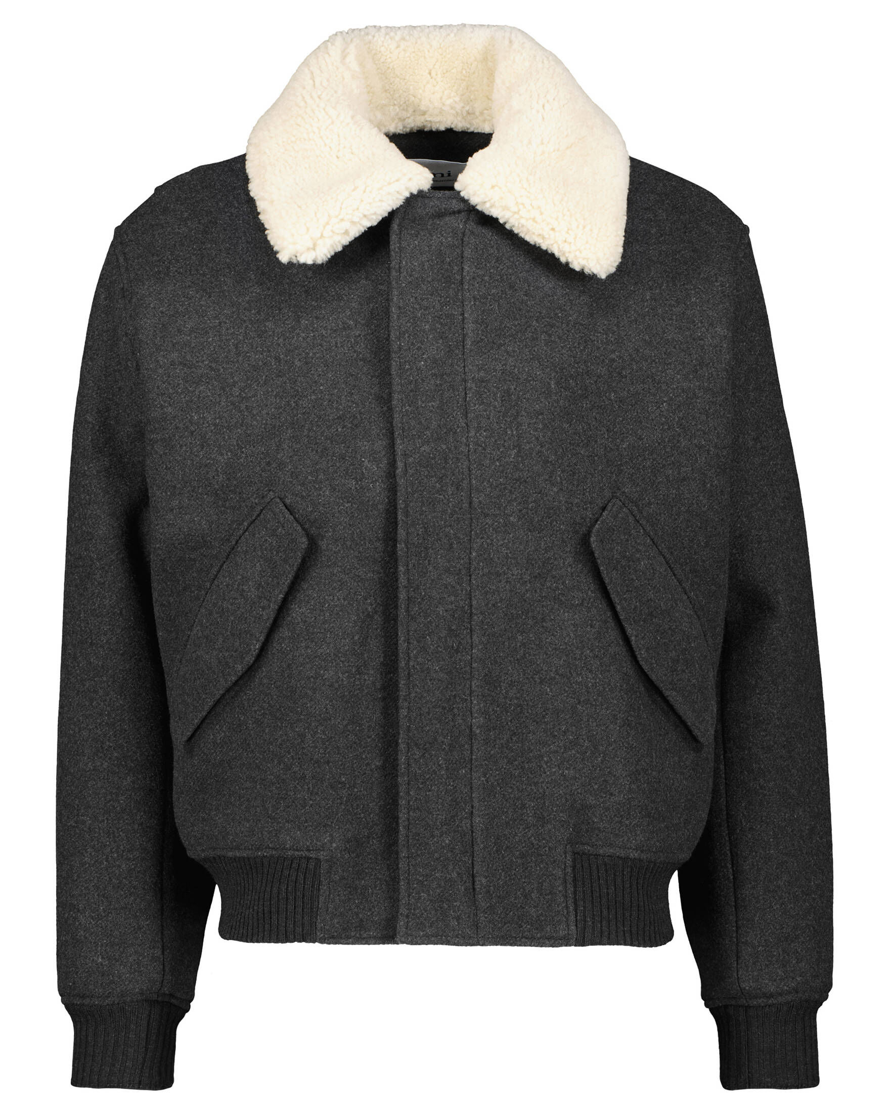 Ami Paris| Herren Wolljacke SHEARLING COLLAR JACKET