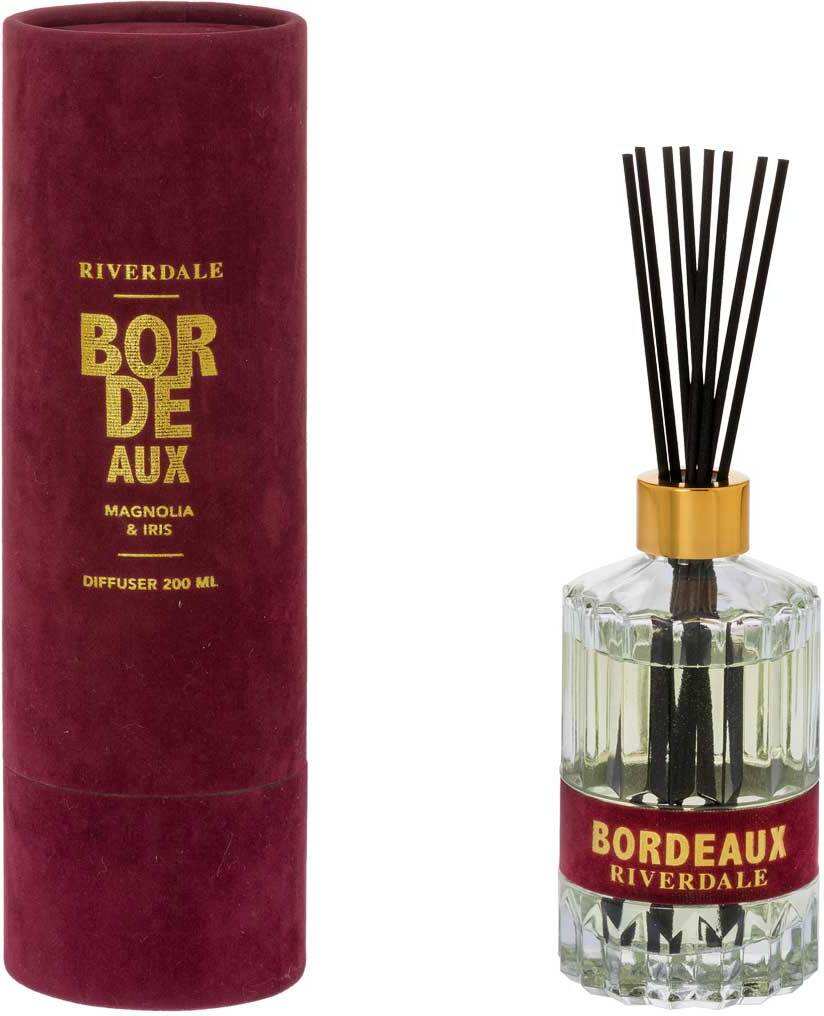 Riverdale geurstokjes Eternity Magnolia & Iris rood 200 ml