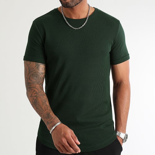 Tee Shirt Oversize 3026 Vert Bouteille
