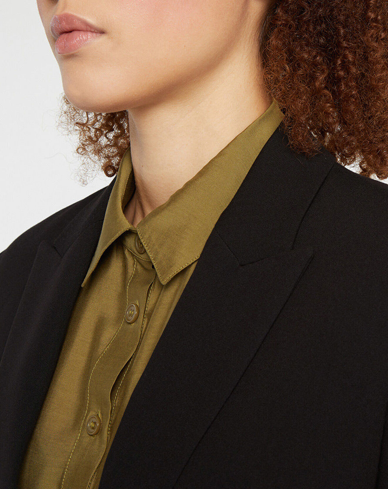 Galeries Lafayette Veste blazer droite Paul noire