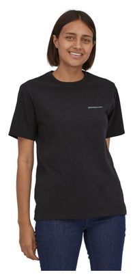 T-Shirt Unisexe Patagonia Fitz Roy Icon Responsibili-Tee Noir