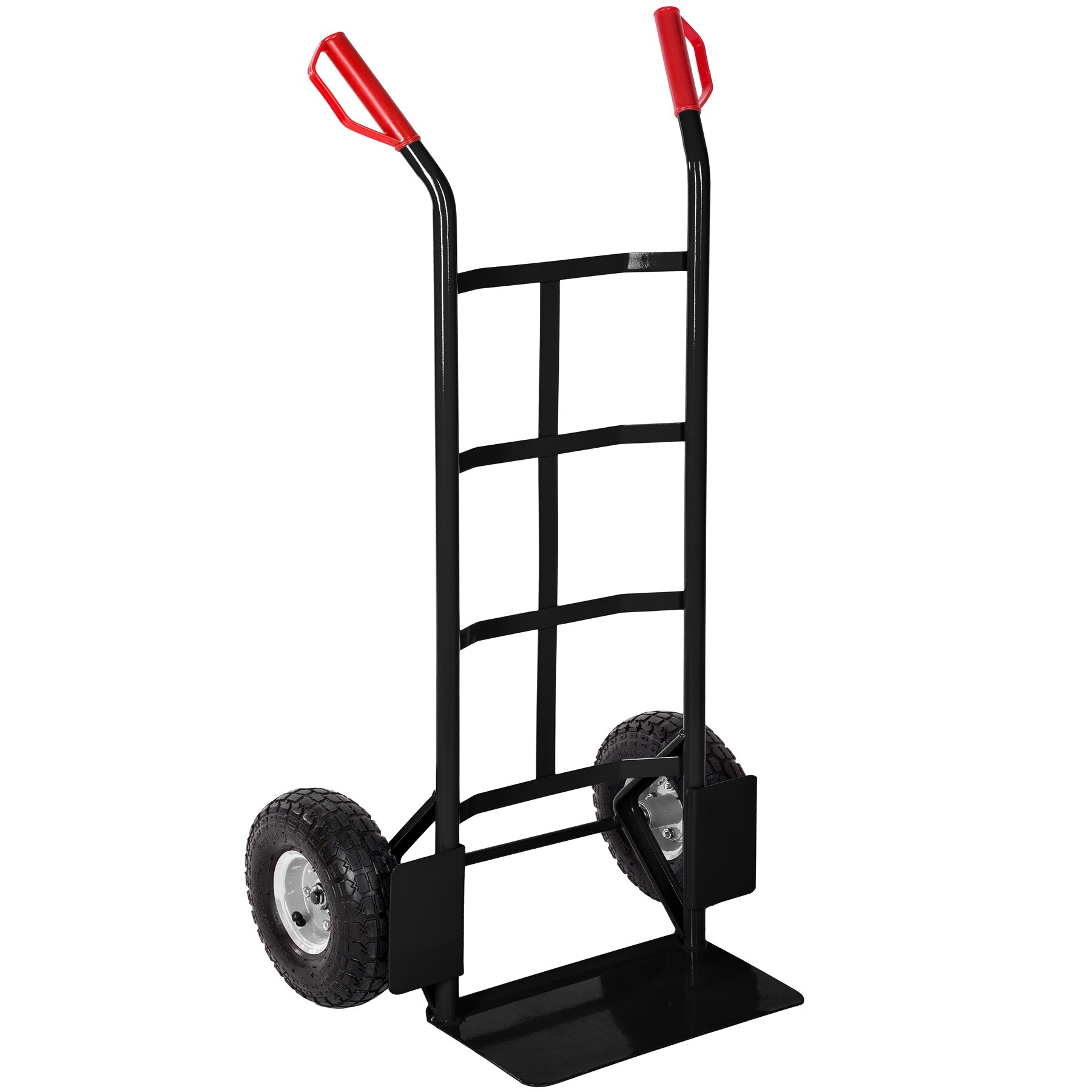 tectake® Sackkarre, mit Stahlrahmen, Ladeschaufel mit Radschutz, Belastbarkeit 200 kg