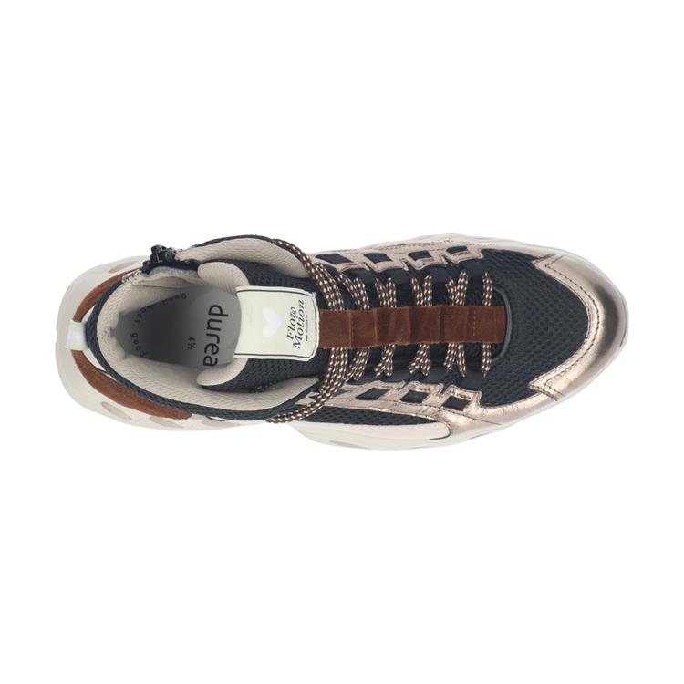 Durea 9831 wijdte H CHAMPAGNE/ZWART/COGNAC