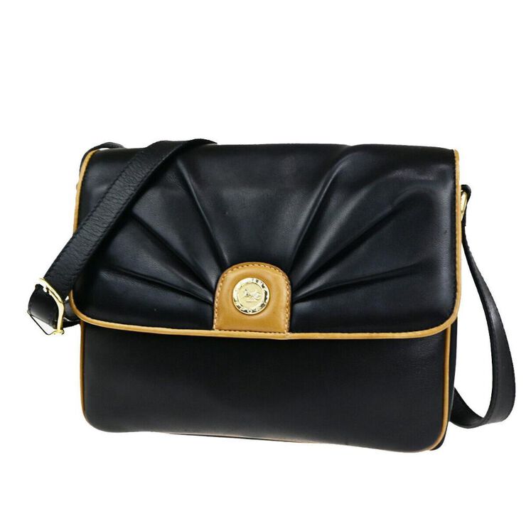 Celine Vintage Celine Shoulder Bag Black