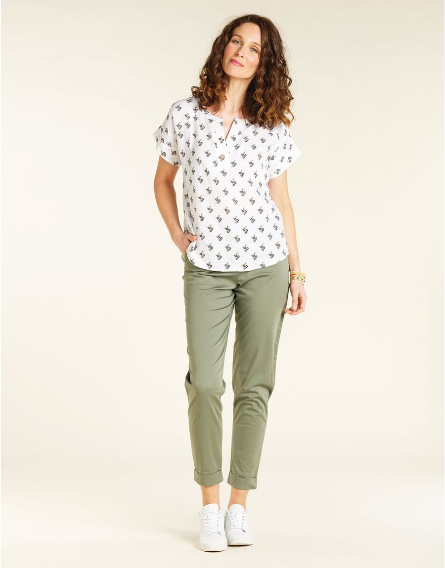 Pantalon chino stretch