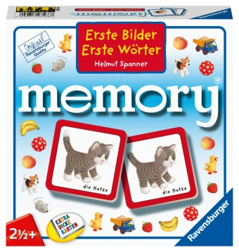 Ravensburger Kinderspiele, 88688 Erste Bilder - Erste Wörter memory®, mit Motive