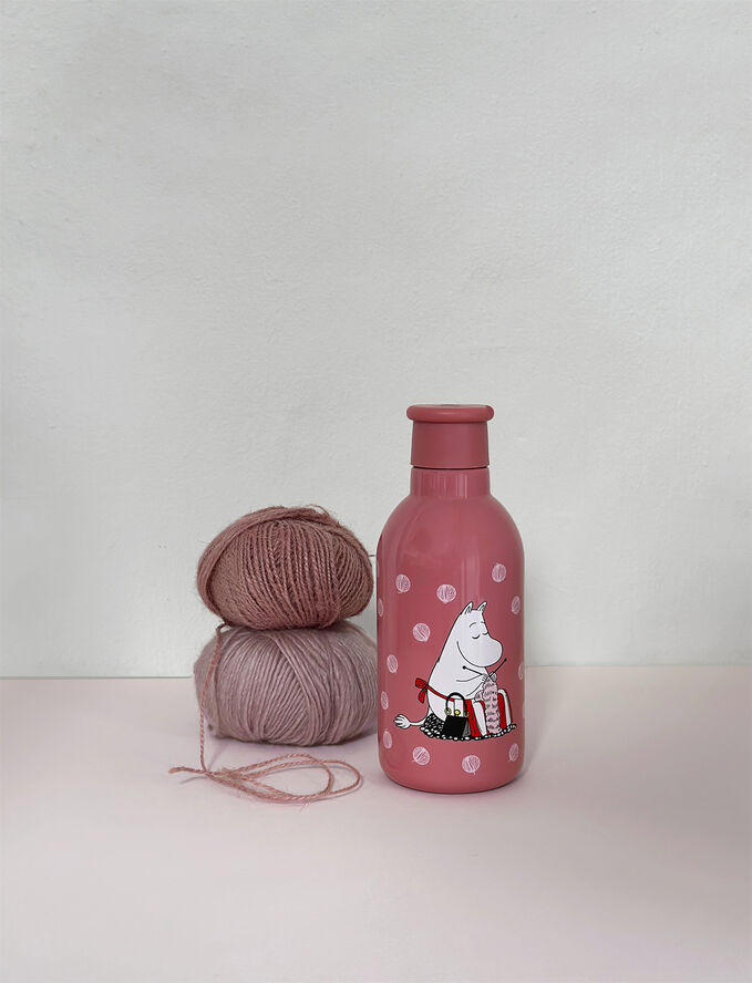 RIG TIG DRINK-IT termoflaske 0.5 l. Moomin knitting Moomin knitting