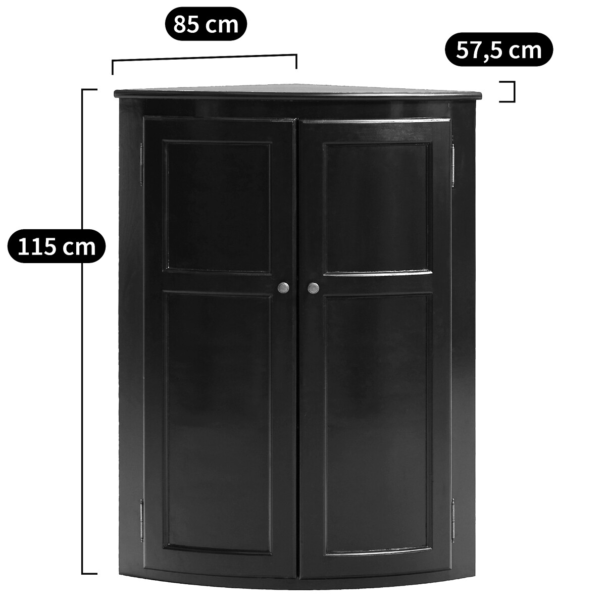 AM.PM<br>Unidade alta de canto, Pile, 2 portas