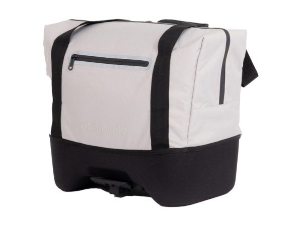 Atran Velo Beat AVS Bagagebærertaske, Light Grey