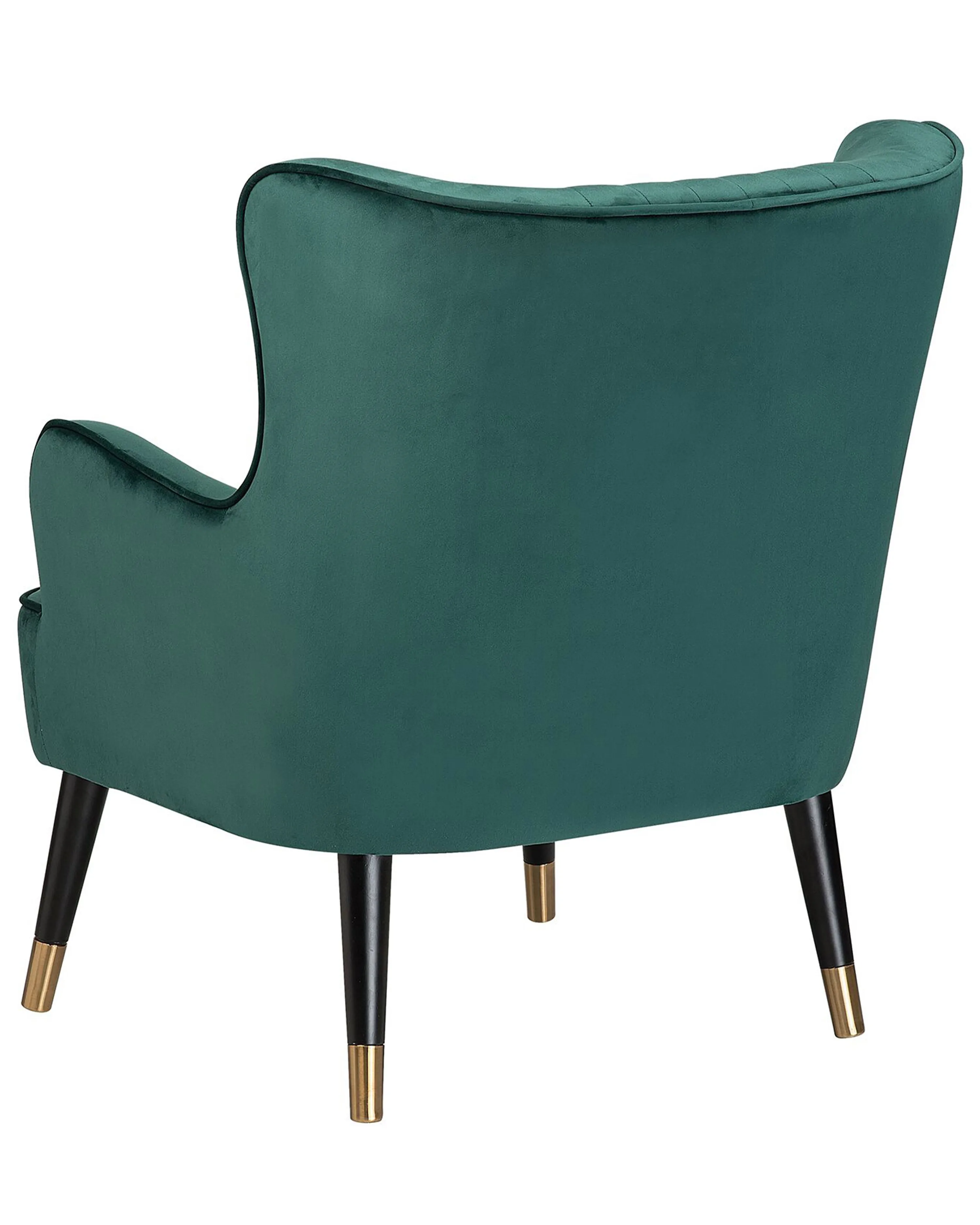 Oorfauteuil VARBERG Fluweel Smaragdgroen
