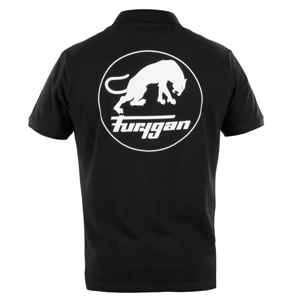Furygan - Polo Corpo Logo Noir / Blanc