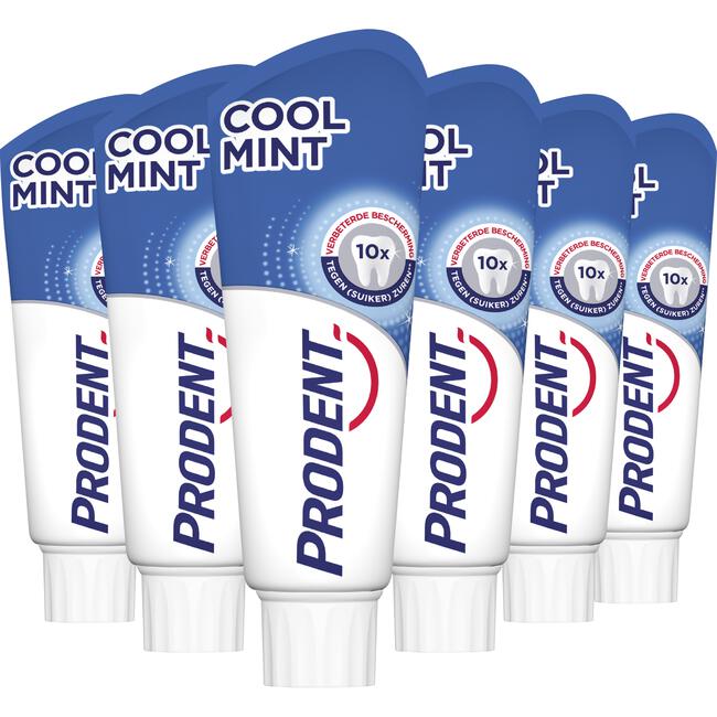 Prodent Cool Mint Tandpasta 75 ML 6 stuks