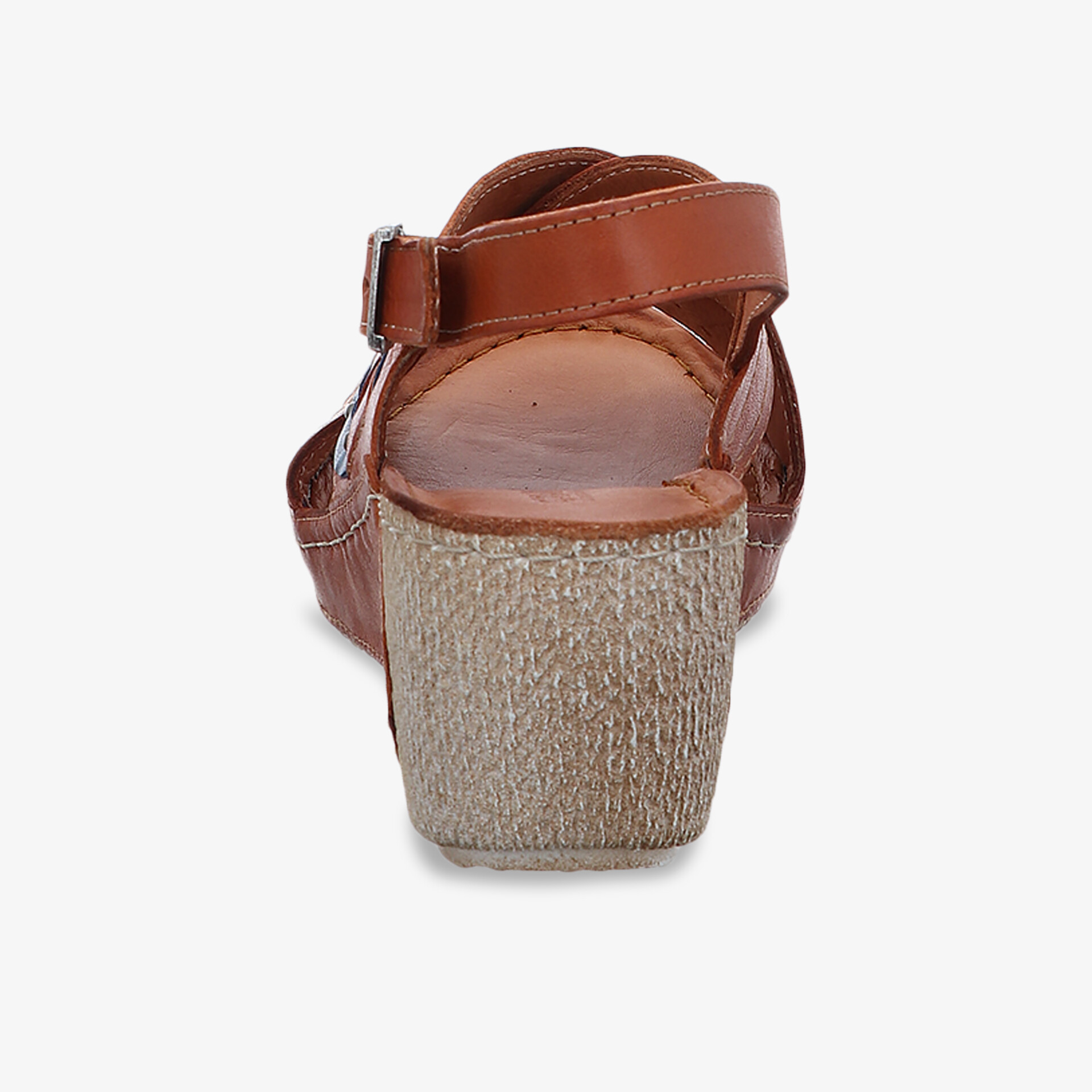 Gemini Damen Keilsandalen braun