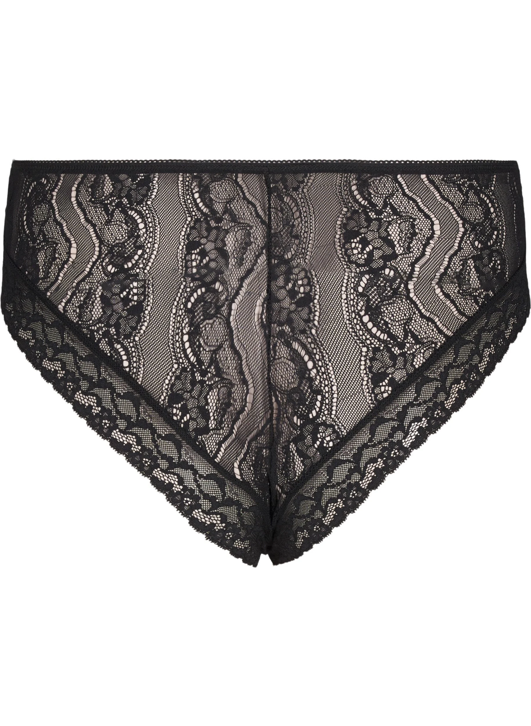 Blonde brazilian trusse i microfiber
