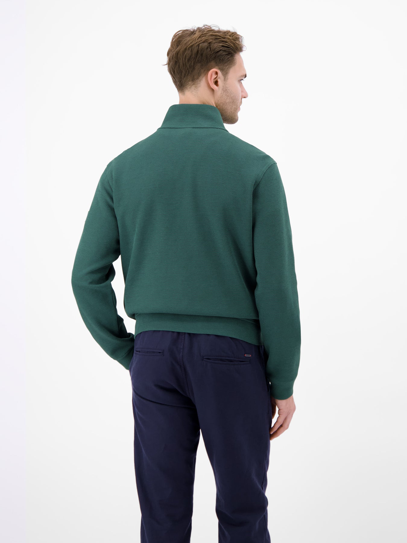 Jacke aus Baumwollmix mit Taschen